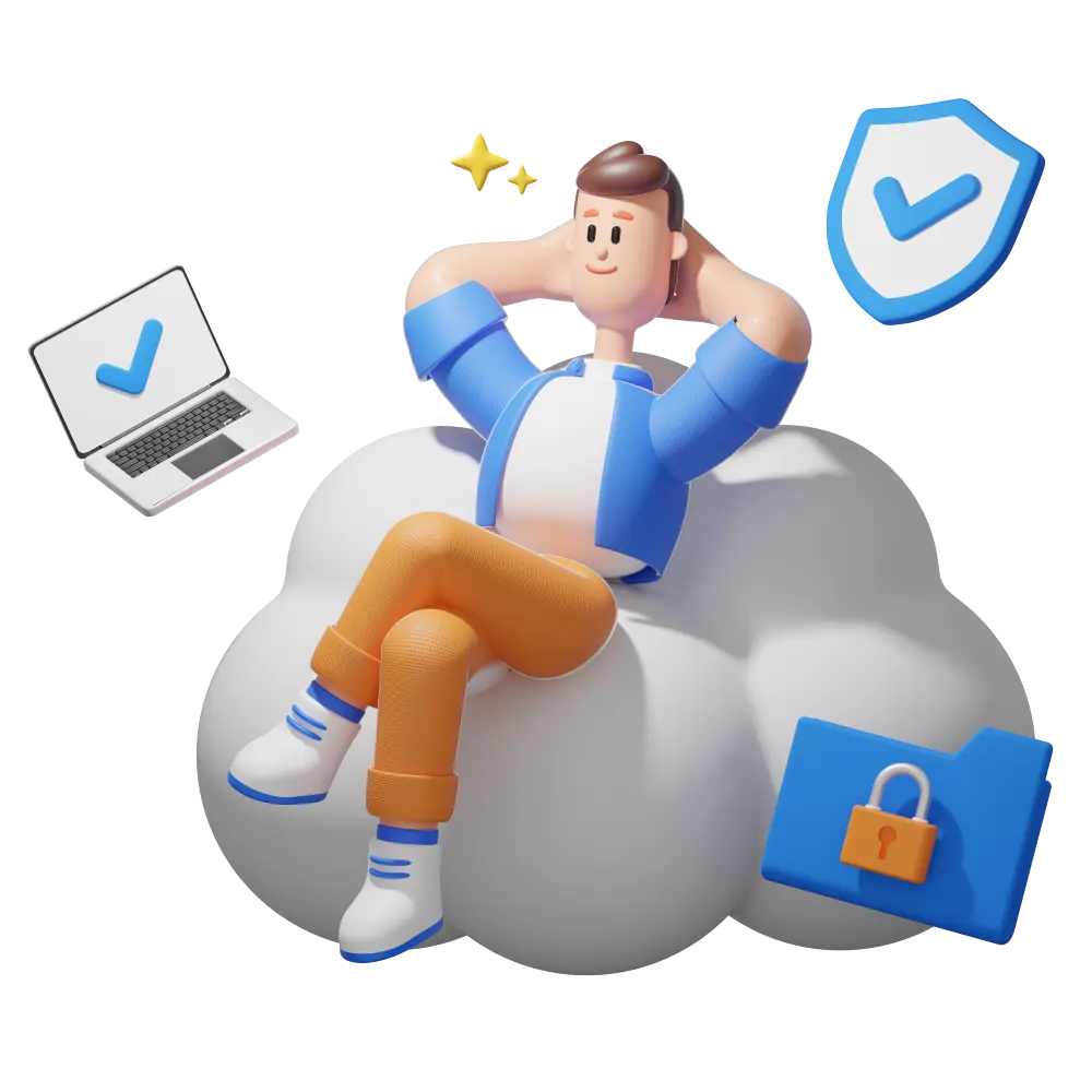 Empresário seguro após proteger sua identidade visual – BBMax Registro de Marcas